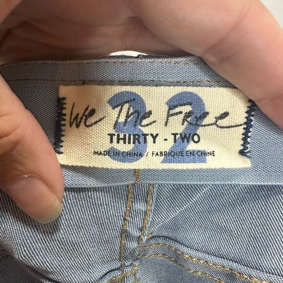 We The Free Penny Pull-On Flare Bell Bottom Jeans Size 32 - Picture 12 of 16